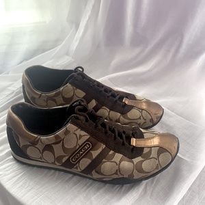 Coach monogram sneakers